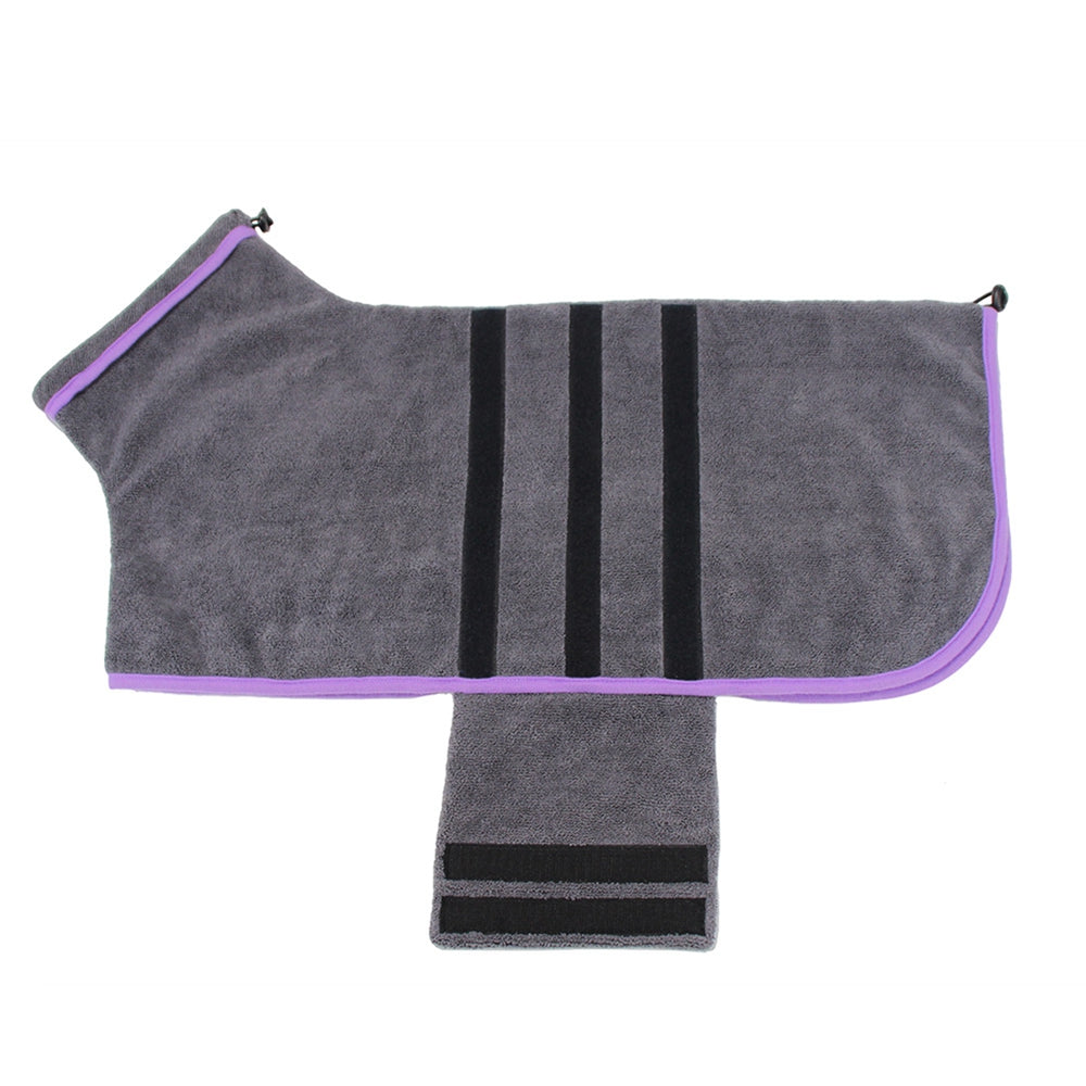 Super Absorbent Dog Towel Robe – Quick-Dry & Cozy