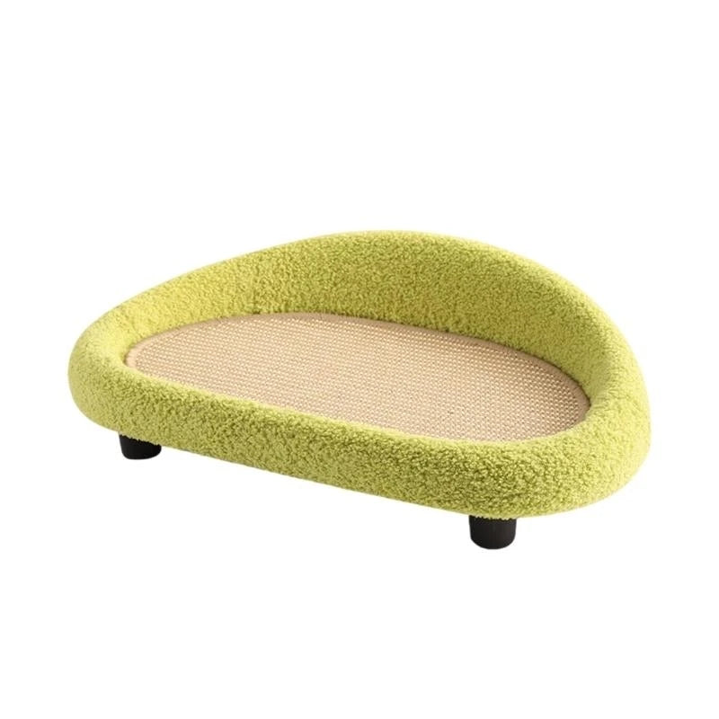 Cats Play Bed Stylish Nest for Small Puppy Kittens Cartoon Kittens Bed Pet Bed Scratch Resistant for Household D2RD