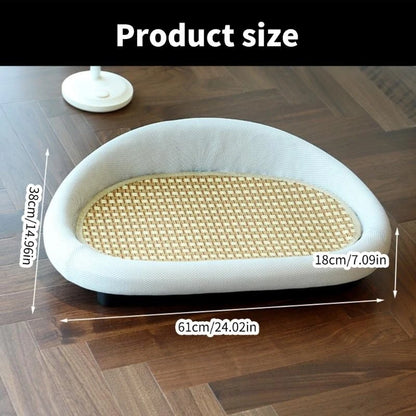Cats Play Bed Stylish Nest for Small Puppy Kittens Cartoon Kittens Bed Pet Bed Scratch Resistant for Household D2RD