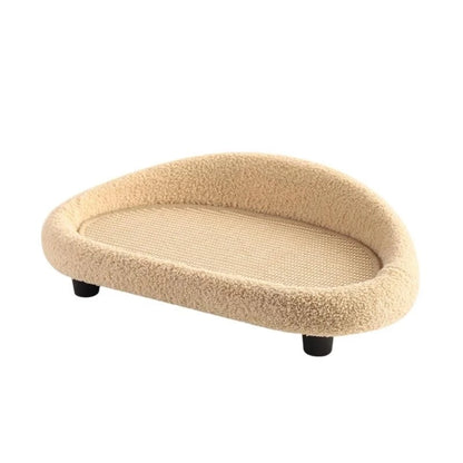 Cats Play Bed Stylish Nest for Small Puppy Kittens Cartoon Kittens Bed Pet Bed Scratch Resistant for Household D2RD